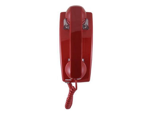 Classic VoIP Wall Phone Auto Dialer Red
