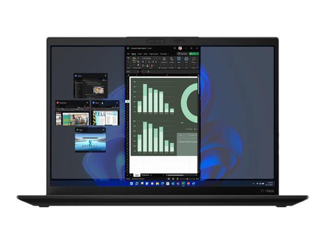 Lenovo ThinkPad X1 Nano Gen 2 21E80031US 13' Notebook - 2K - 2160 x 1350 - Intel Core i5 12th Gen i5-1240P Dodeca-core (12 Core) - 16 GB Total RAM...