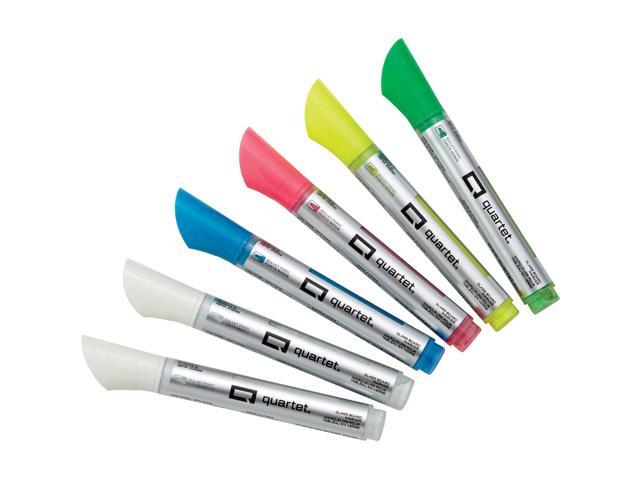 Quartet Markers, Neon, Bullet Tip, 6/PK, Assorted (QRT79559Q)