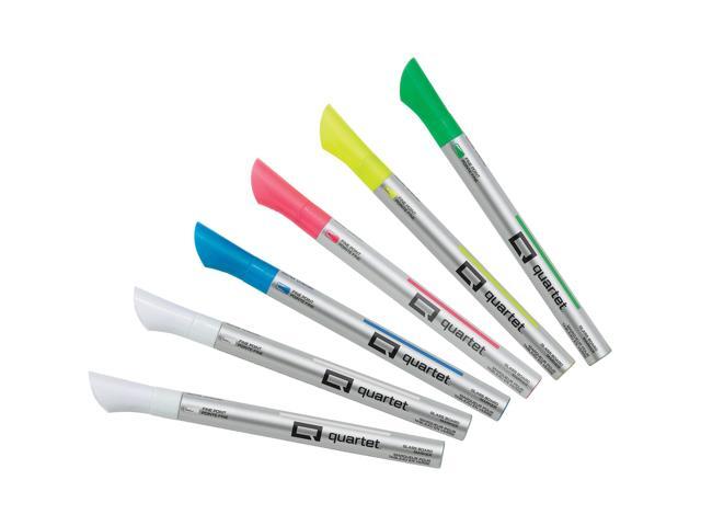 Quartet Markers, Neon, Fine Tip, 6/PK, Assorted (QRT79558Q)