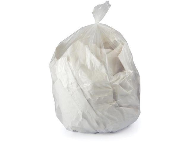 Heritage H8850QC 2 Mil Linear Low-Density Polyethylene Clear Can Liners - 100 / Carton