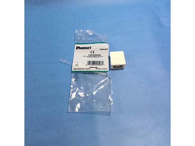 PANDUIT CMHDMIWH HDMI Coupler Module,Mini-Com,White