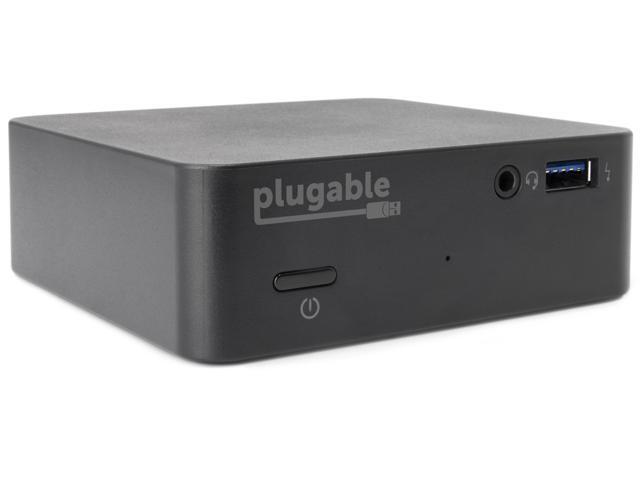 Plugable USB-C Dock VESA Mount Compact with 85W Charging Thunderbolt 4/3 USB4 Compatible - image 8