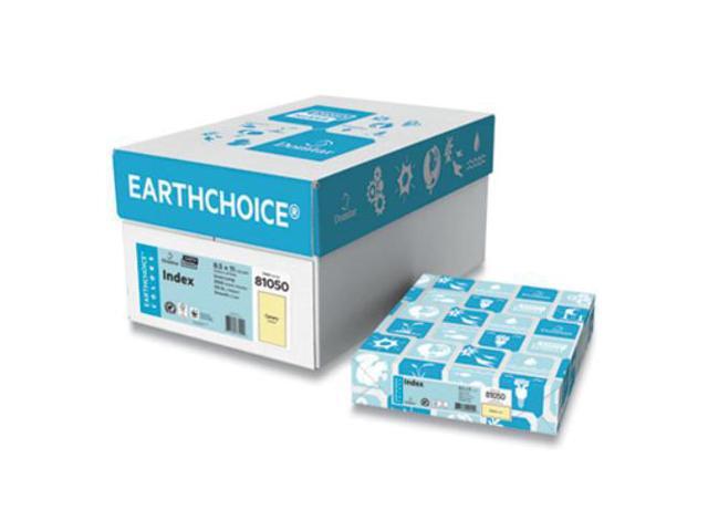 Ris Paper Domtar 110 lb. Card Stock Canary Yellow 97754900