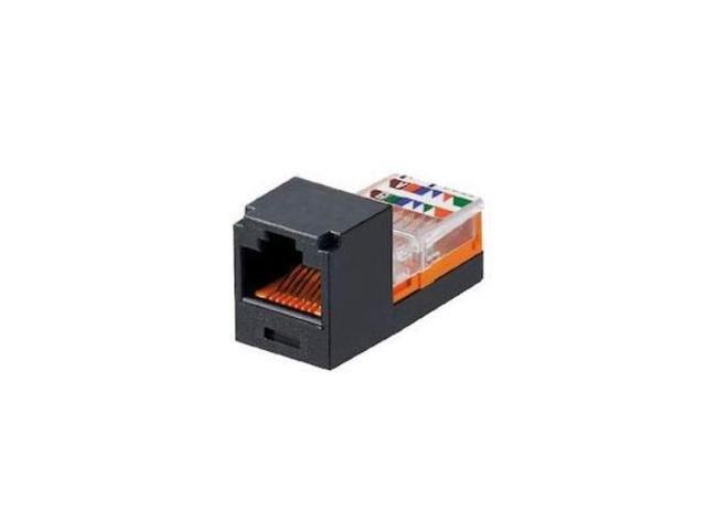 Panduit Category 5e RJ45 Leadframe 8-position 8-wire Universal Module Black CJ588BLY