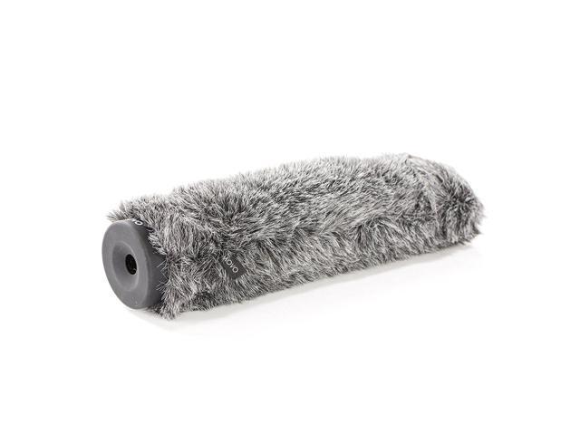 Movo Ws-g220 Furry Rigid Windscreen For Microphones 18-23mm In Diameter And Up To 8.6 [22cm] Long - Dark Gray - image 5