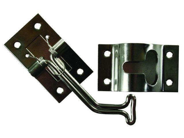 JR Products 11765 45 Degree Stainless Steel T-Style Door Holder