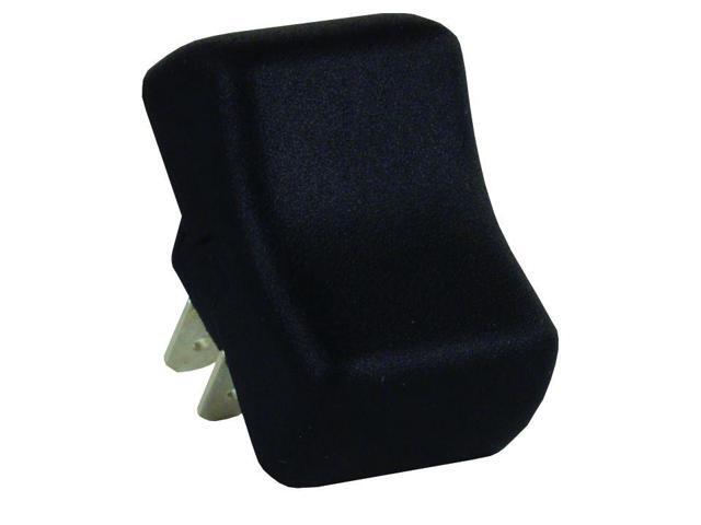 JR Products 12255 Black SPST On-Off Switch