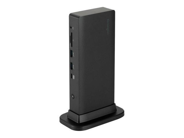 kensington sd4849pv usb-c 10gbps triple video driverless docking station - 100w pd - sd & micro sd card readers, dp++/hdmi/vga - windows (k37060na)