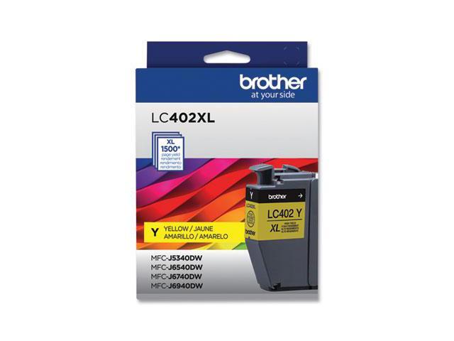Brother LC402XL Original High XL Yield Ink Cartridge Yellow LC402XLYS