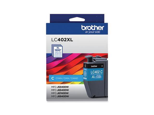 Brother LC402XLCS High-Yield Ink 1500 Page-Yield Cyan