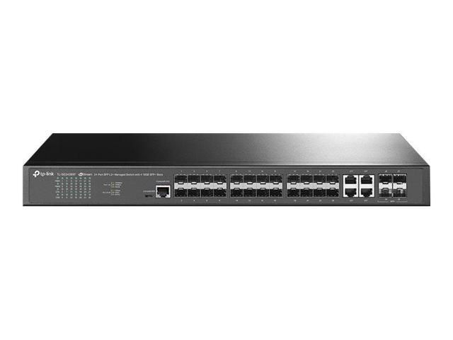 TP-Link TL-SG3428XF 24-Port SFP L2+ Managed Switch with 4 10GE SFP+ Slots