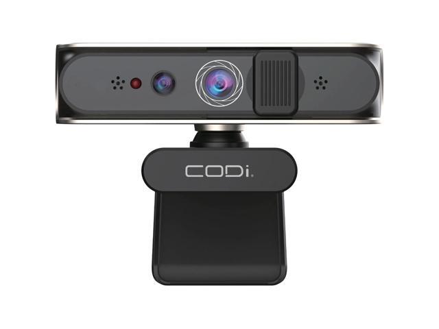 CODi Allocco 1080P IR Facial Recognition Webcam Black (A05023)