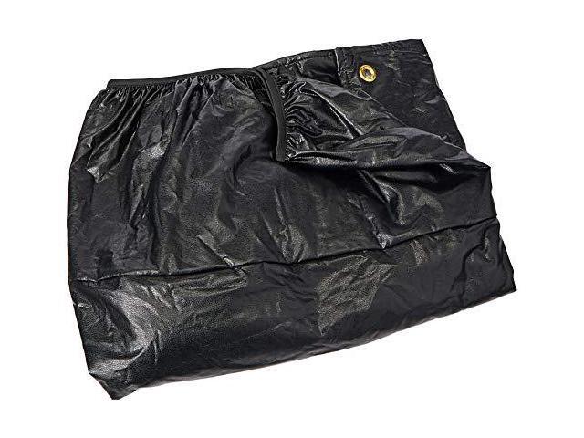 adco 3932 black vinyl double axle tyre gard wheel cover fits 30' to 32' tires