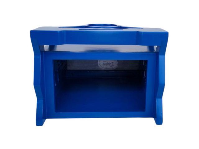 DEEJAY LED TBH1DIN2EQBLUE DEEJAYLED 1 DIN + EQ Blue Wooden CASE - image 2