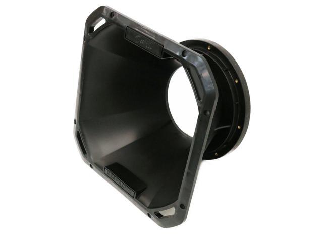 6.5-in Speaker Despacito Midrange Diffuser Horn with Exponential Flare in Black - image 2