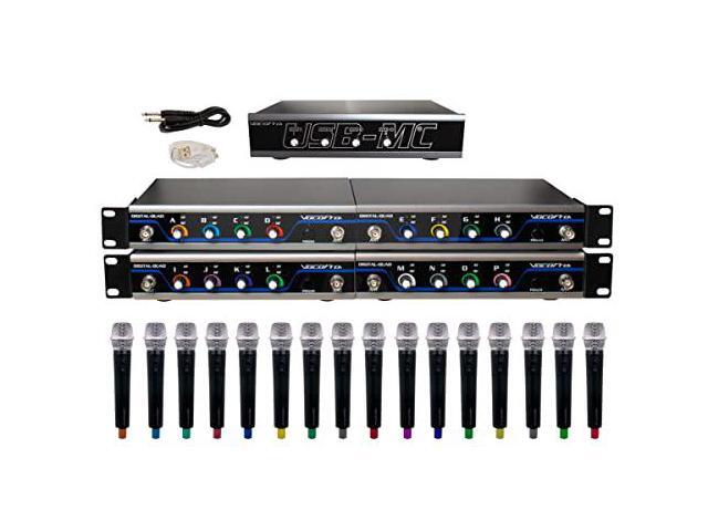 VOCOPRO 16CH WIRELESS MICROPHONE/USB INT VOCOPRO 16CH WIRELESS MICROPHONE/USB INT