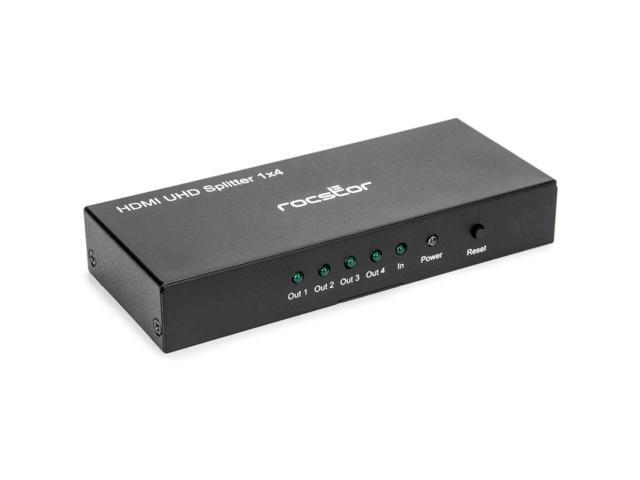 Rocstor Premium 4 Port HDMI Splitter 4K / 60Hz Y10C294B1 - image 3