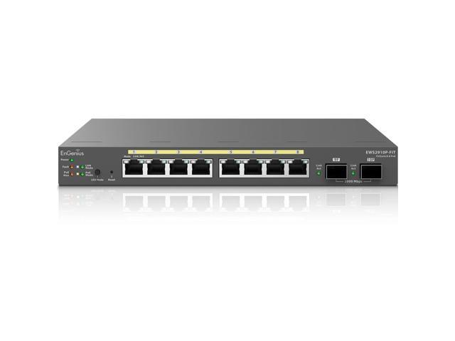 EnGenius EWS2910P-FIT Ethernet Switch with 55W Budget, 2 SFP Uplink Ports