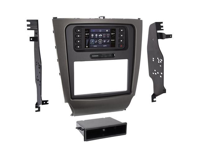 Metra - Dash Kit for Select 2006-2013 Lexus IS 250 IS DIN DDIN - Tone Gray/Black - image 8