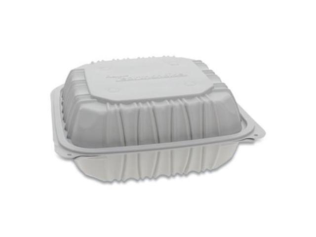 Pactiv Corporation Pactiv Evergreen Vented Microwavable Hinged-Lid Takeout