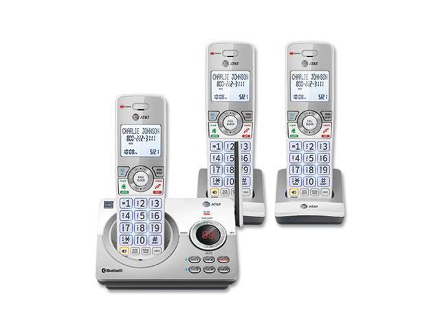 AT&T - 3 Handset Connect to Cell Answering System with Unsurpassed Range - White - image 4