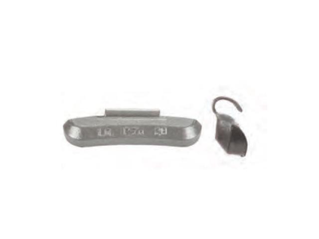Perfect Equipment Wheel Weight, PZ SRS, 0.50 Oz, PK25, 2.407 x 0.475