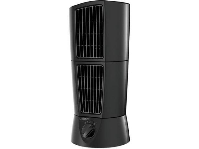 desktop wind tower oscillating multi-directional fan model t14305 by lasko