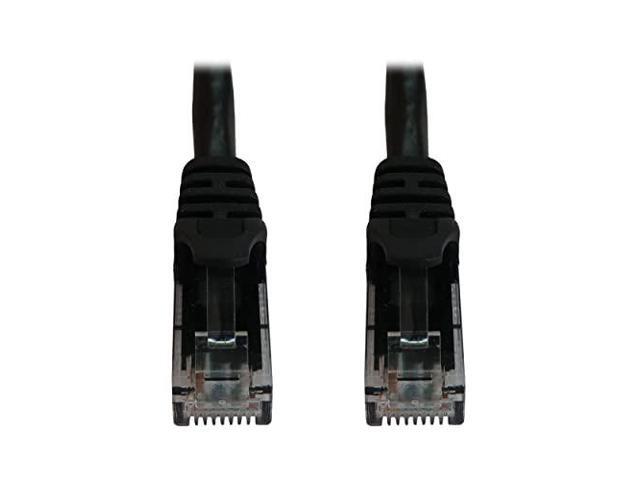 Tripp Lite Cat6a 10G Snagless Molded UTP Ethernet Cable (RJ45 M/M), PoE, Black, 50 ft. (15.2 m) - 50 ft Category 6a Network Cable for Network... Tripp Lite Cat6a 10G Snagless Molded UTP Ethernet Cable (RJ45 M/M), PoE, Black, 50 ft. (15.2 m) - 50 ft Category 6a Network Cable for Network...