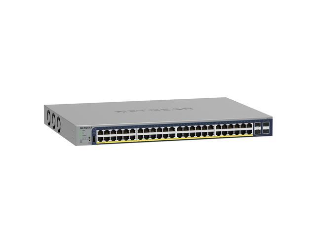 Netgear ProSafe GS752TP 48-Port Manageable Gigabit Ethernet Switch, GS752TP-300NAS