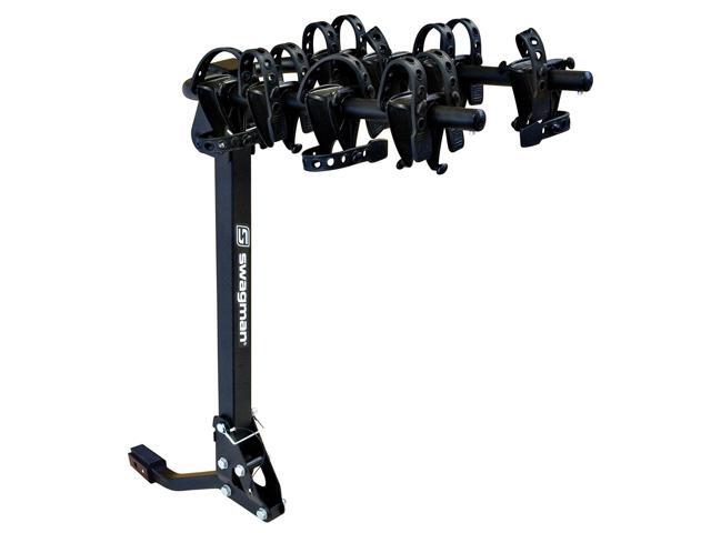 Swagman TRAILHEAD 4 Folding Hitch Mount Bike Rack, Black, Medium