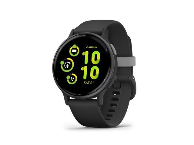 Garmin - vívoactive 5 GPS Smartwatch 42 mm Fiber-reinforced polymer - Slate Aluminum and Black - (2023) - image 11