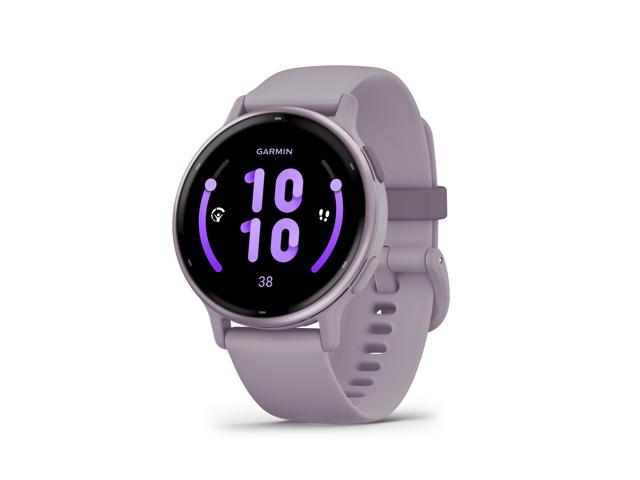 Garmin - vívoactive 5 GPS Smartwatch 42 mm Fiber-reinforced polymer - Metallic Orchid Aluminum and Orchid - (2023) - image 6
