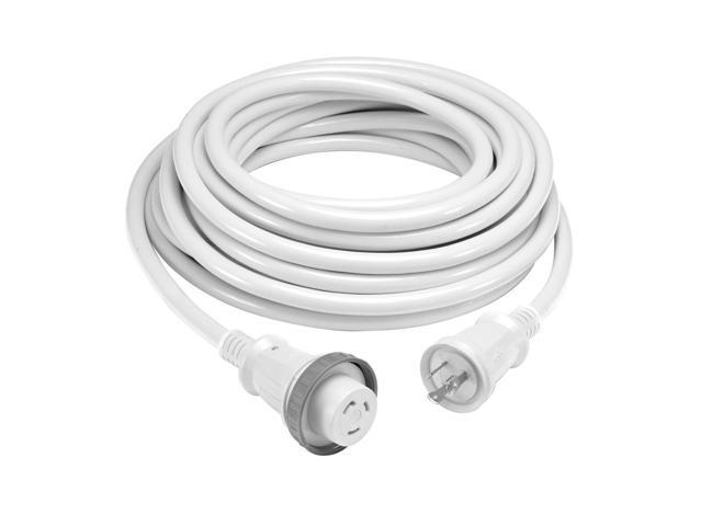 HUBBELL HBL61CM08WLED 30 AMP 50 FOOT CORDSET WITH LED WHITE