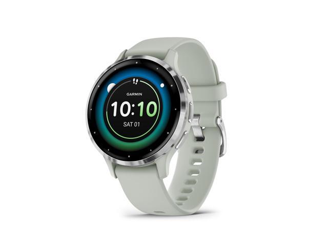 Garmin - Venu 3S GPS Smartwatch 41 mm Fiber-reinforced polymer - Stainless Steel and Sage Gray - (2023) - image 6