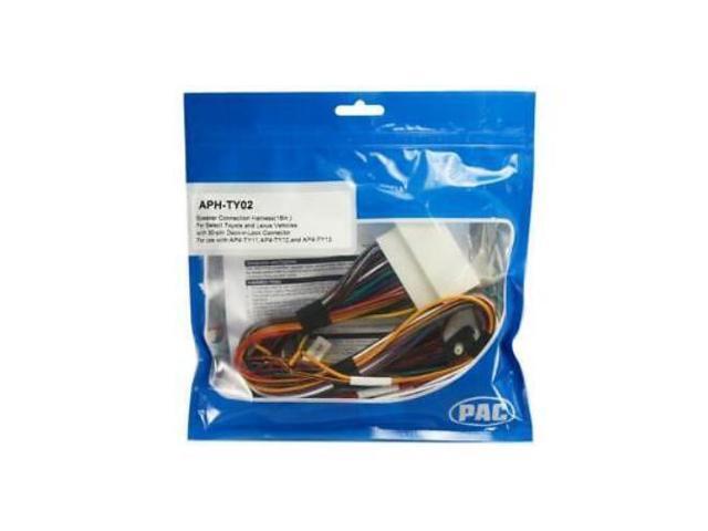 PAC - AmpPRO Speaker Connection Harness for Select Toyota and Lexus Vehicles - Multi - image 3