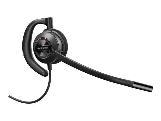 Poly EncorePro 520V Voice Tube Microphone with Quick Disconnect Binaural Headset TAA - Stereo - Mini-phone (3.5mm) - Wired - 20 Hz - 10 kHz -...