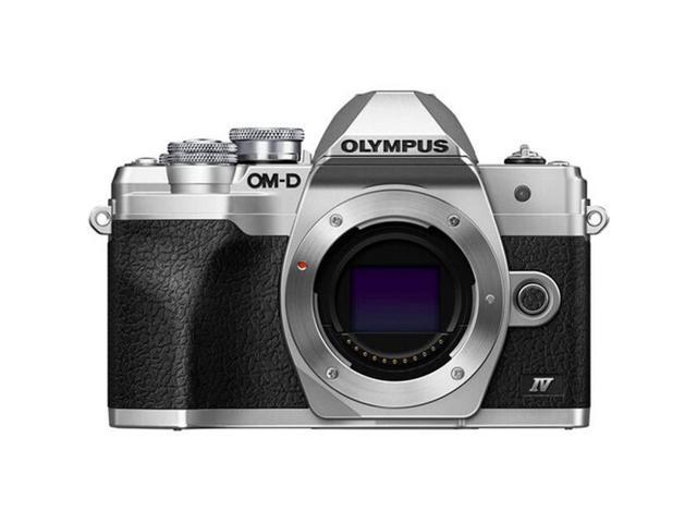 Olympus - OM-D E-M10 Mark IV 4K Video Mirrorless Camera (Body Only) - Silver - image 3