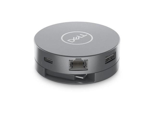 Dell - DA305 6-in-1 USB-C Universal Multiport Adapter Docking Station - Gray - image 9