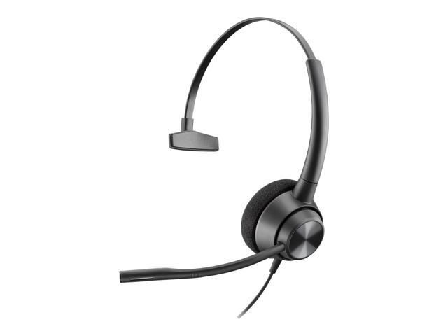 HP Encore Pro 310 Headset Mono Wired - 32 Ohm 50 Hz 8 kHz - On-ear Monaural Ear-cup Noise Cancelling, Uni-directional Microphone Model 77T43AA