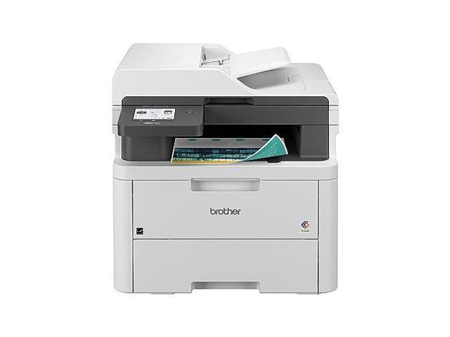 Brother - MFC-L3720CDW Wireless Digital Color All-in-One Printer with Laser Quality Output, Great for Small Offices - White - image 3
