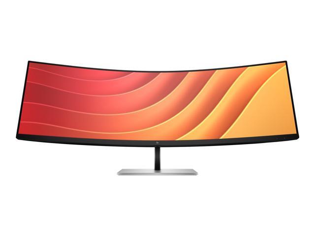 HP - 44.5" VA LCD Curved 165Hz FreeSync Premium (AMD Adaptive Sync) Monitor (USB, HDMI) - Black, Silver, Multicolor - image 9
