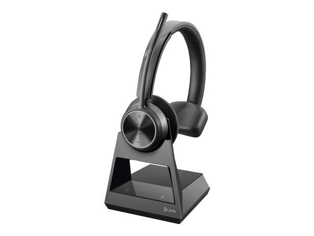 Poly Savi 7310 Office Monaural DECT 1920-1930 MHz Headset - Microsoft Teams Certification - Mono - Wireless - Bluetooth/DECT - 580 ft - 20 Hz - 20...