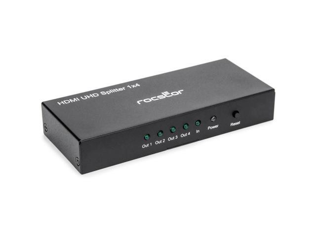 Rocstor Premium 4 Port HDMI Splitter 4K / 60Hz Y10C294B1 - image 11