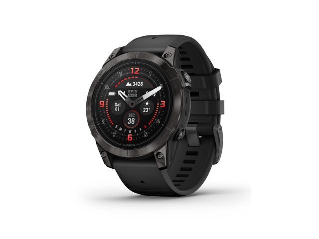 Garmin - epix Pro (Gen 2) Sapphire Edition 47mm Fiber-Reinforced Polymer - Carbon Gray DLC Titanium with Black Band - (2024) - image 12