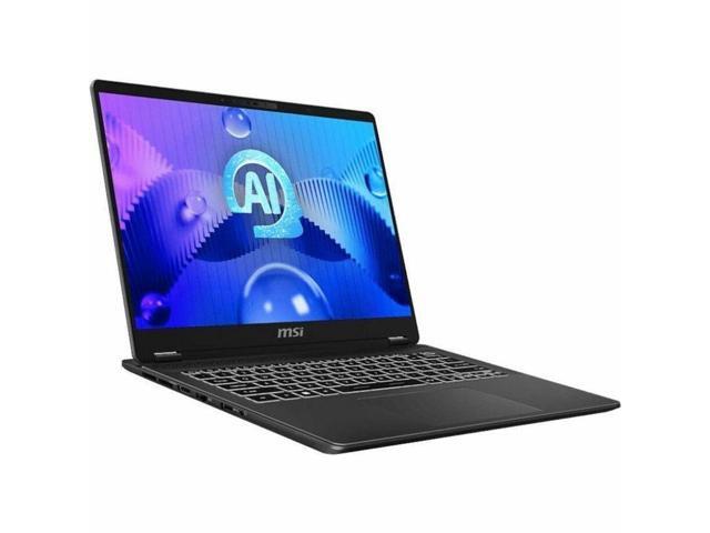 MSI - Prestige 14 AI Studio C1V 14" Laptop - Intel Core Ultra 7 with 32GB Memory - 1 TB SSD - Stellar Gray, Gray - image 9