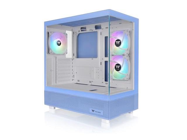 Thermaltake - View 270 Plus TG ARGB Mid Tower E-ATX PC Case - Hydrangea Blue - image 8