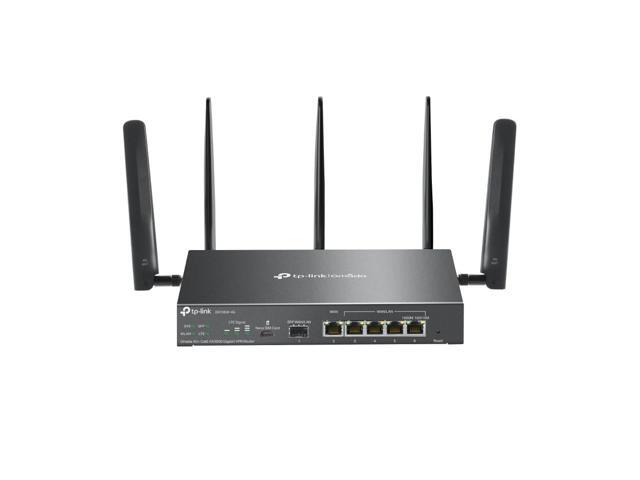 TP-Link ER706W-4G Omada 4G+ Cat6 AX3000 Gigabit VPN Gateway Router Wi-Fi 6 AX3000 Dual Band with LTE Supports Omada Mesh Easy Set-up