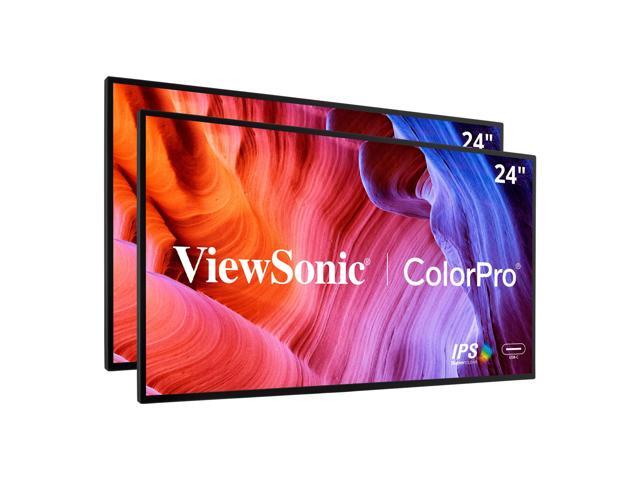 ViewSonic - ColorPro VP2468A_H2 24" LED FHD Monitor (USB, HDMI) - Black - image 8