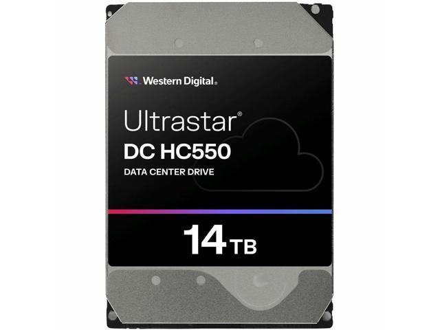 Western Digital Ultrastar DC HC550 WUH721814AL5204 14 TB Hard Drive - 3.5' Internal - SAS (12Gb/s SAS) - Conventional Magnetic Recording (CMR)...